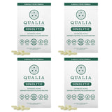 Qualia Sénolytique – bouteille présentée pour le régime de 2 jours avec facilité d’utilisation