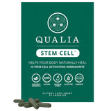 Qualia Stem Cell – bouteille montrant le flacon, soutien potentiel des fonctions des cellules souches.