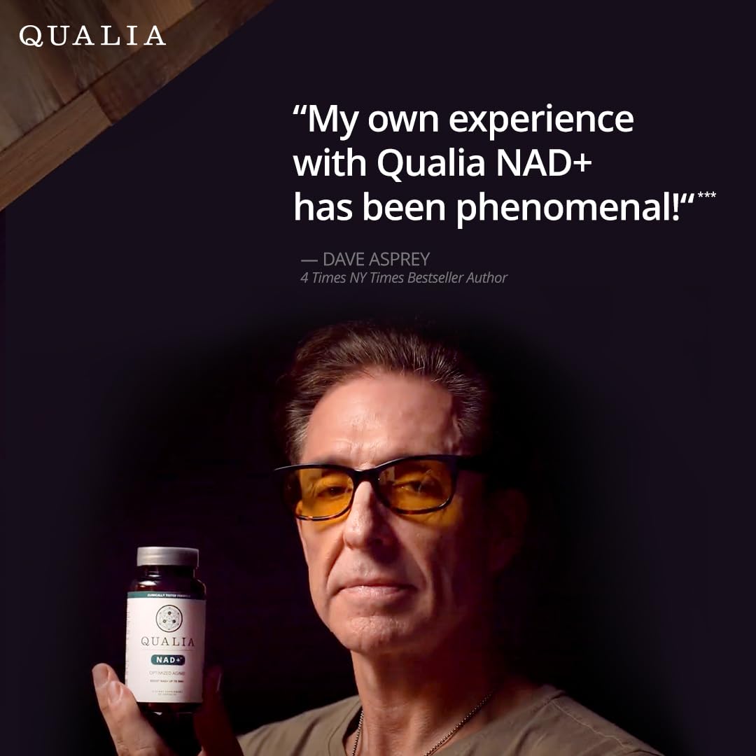 Qualia NAD : capsules faciles à avaler pour une routine quotidienne.
