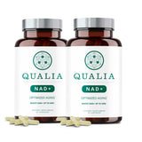Qualia NAD, bouteille du supplément pour une énergie soutenue au quotidien.