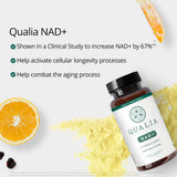 Qualia NAD : tableau clair des bénéfices pour énergie et métabolisme.