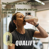 Qualify Protéine Vanille – récupération post-entraînement et énergie soutenue.