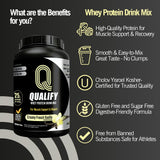 Qualify Protéine Vanille – smoothie riche en protéines et nutrition équilibrée.