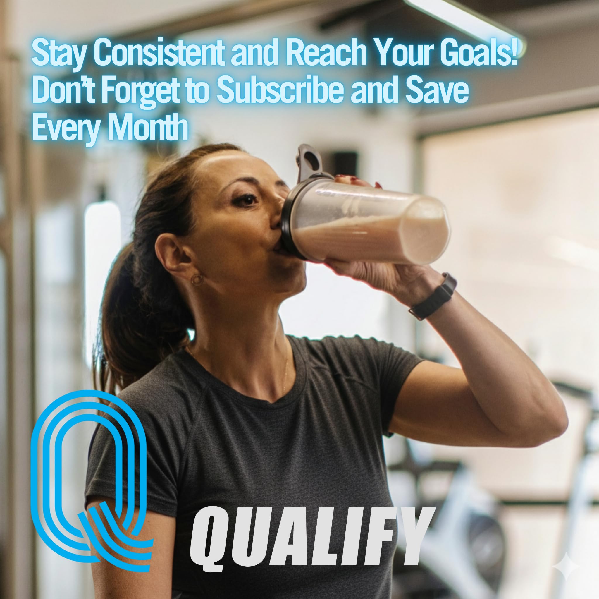 Qualify whey neutre goût neutre, s'intègre facilement à vos boissons.