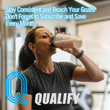 Qualify whey neutre goût neutre, s'intègre facilement à vos boissons.