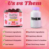 Quali-Tea Gommes Magnésium Citrate, soutien quotidien