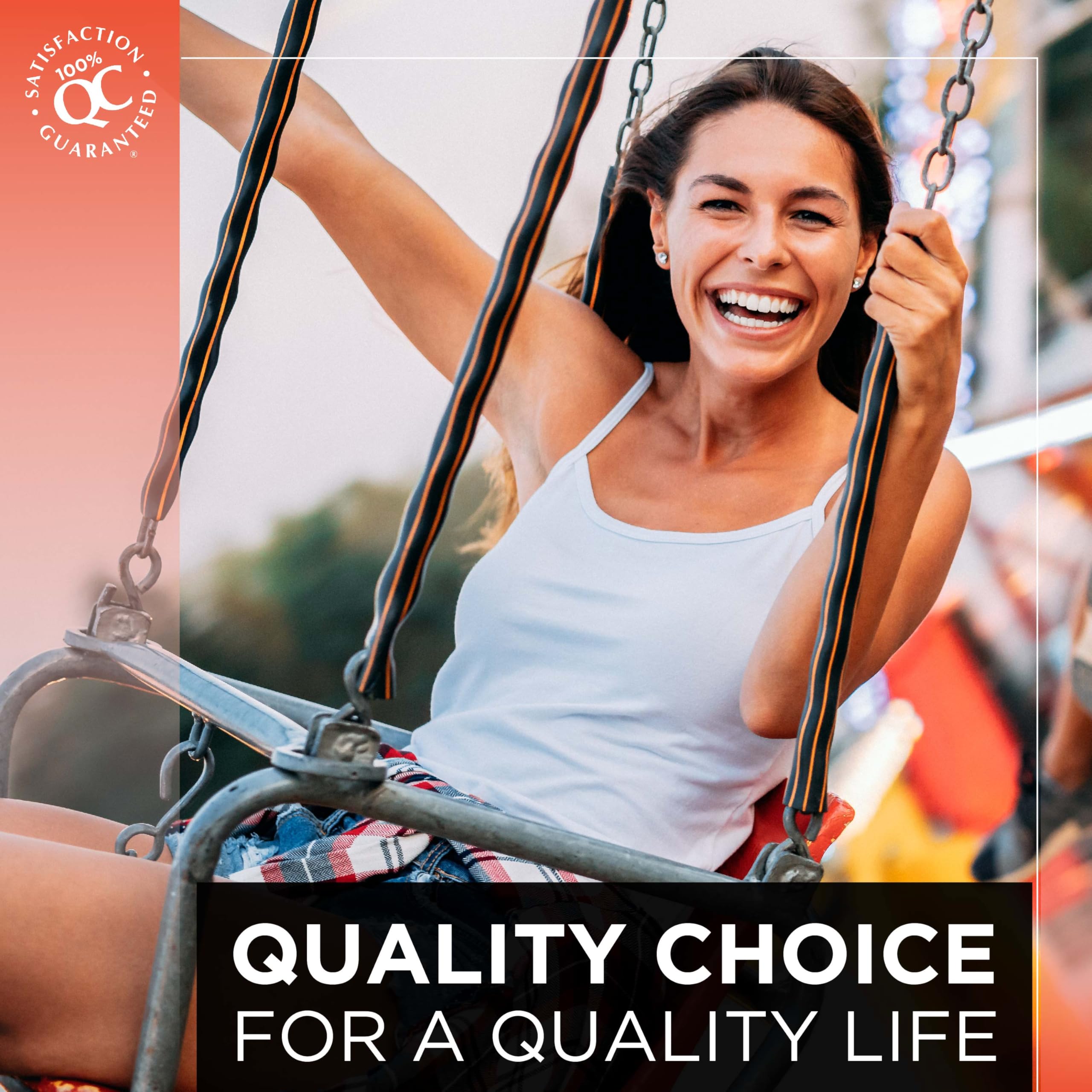 Quality Choice boîte 12 tablettes, emballage compact idéal pour sac à main.