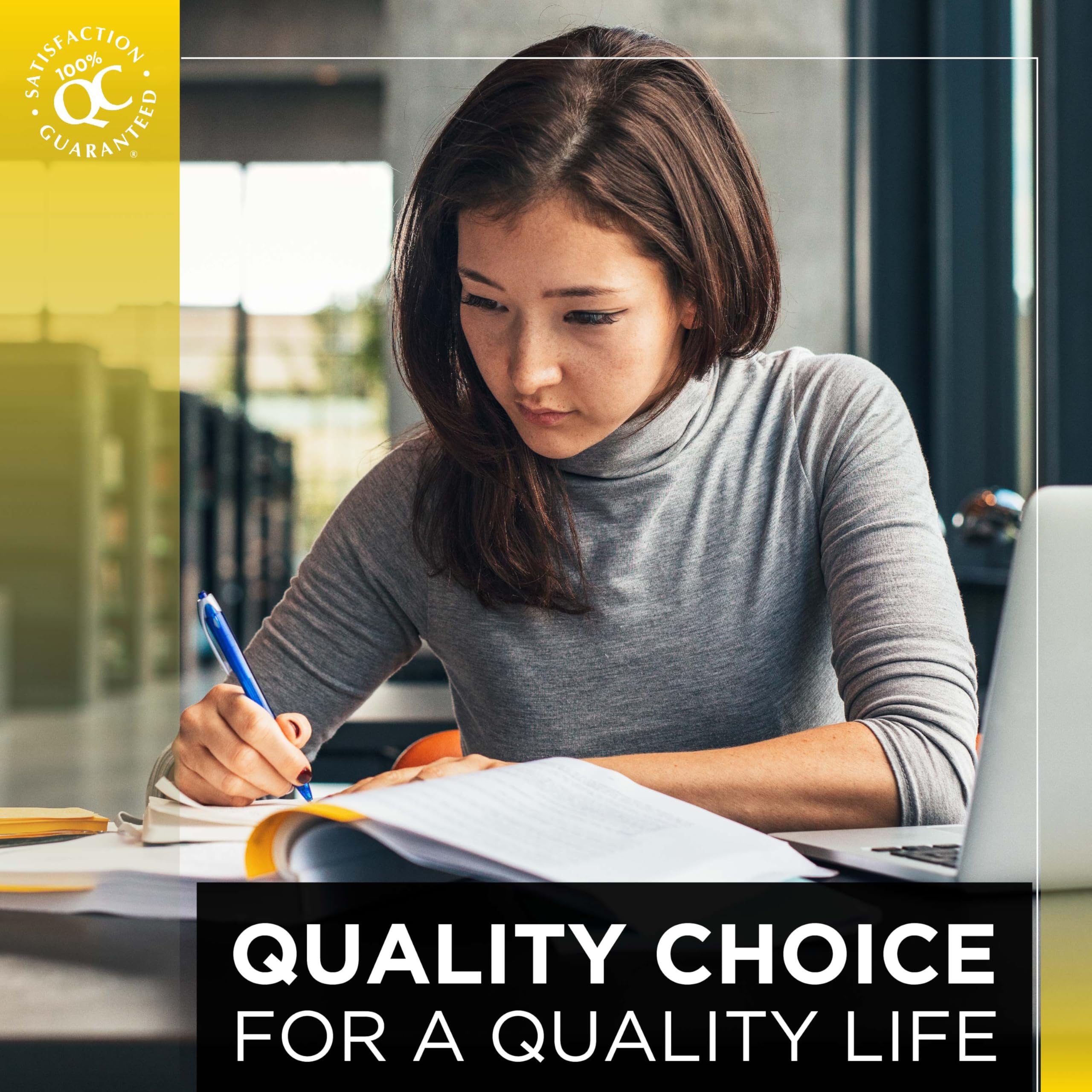 Quality Choice Stay Awake : pack de 16 comprimés pour énergie continue.
