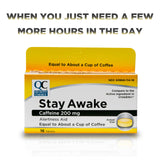 Quality Choice Stay Awake : format compact pour le sac ou le bureau.