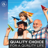 Quality Choice diclofénac sodique gel topique, emballage pratique et sûr.