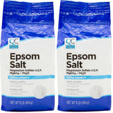 Quality Choice Epsom Salt – paquet-2 pour bain et détente musculaire.