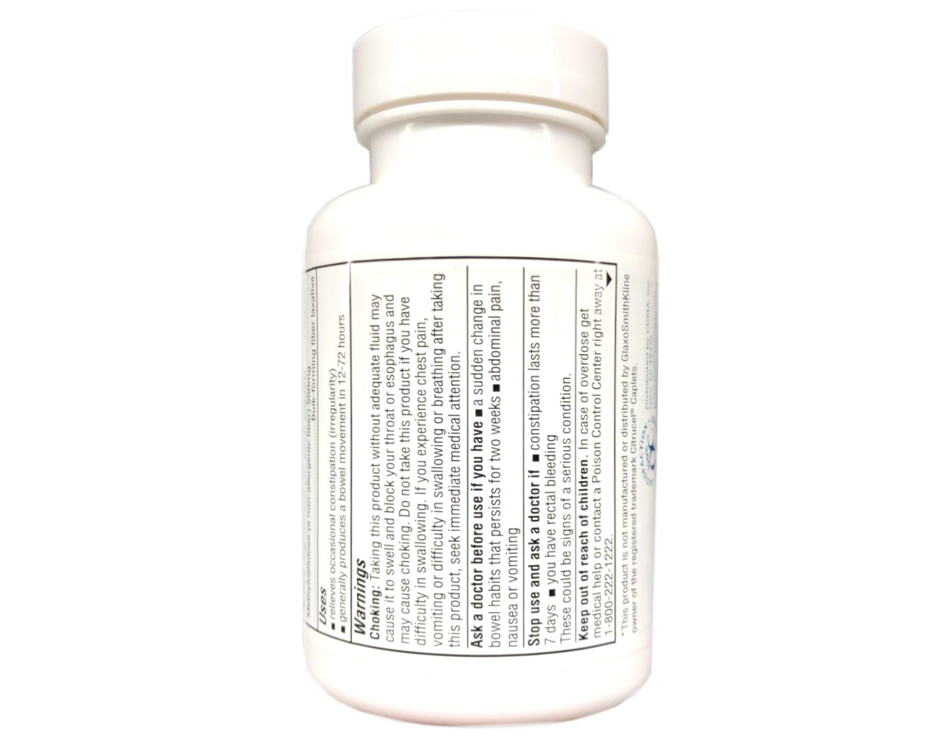 Quality Choice Fibre Therapy - étiquette ingrédients, sans allergènes et sans gluten