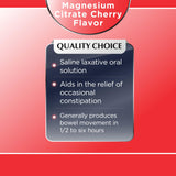 Quality Choice flacon 10onces cerise, pratique à emporter et à boire.