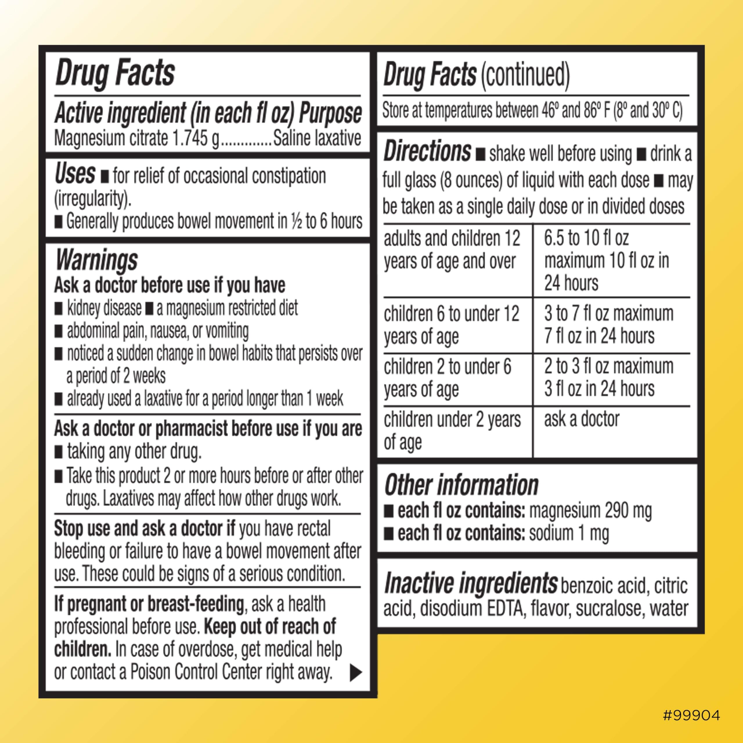 Quality Choice Magnésium Citrate peut être pris en dose unique ou divisée selon les besoins.