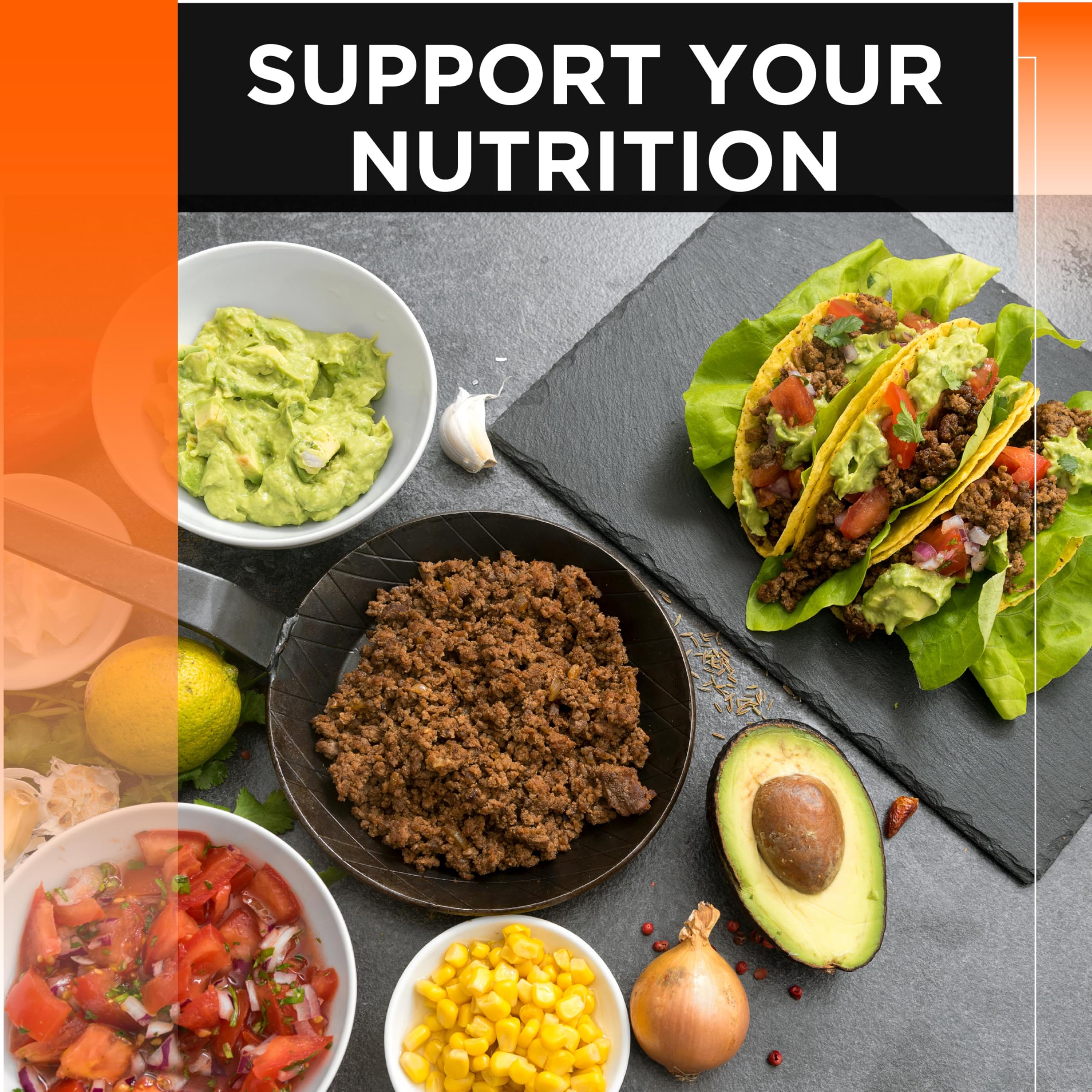 Quality Choice poudre fibres sans sucre saveur orange, formulation naturelle à base de psyllium.