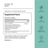 Quality of Life AHCC Rx - Gelules 300mg: capsules faciles à avaler pour un supplément quotidien.