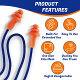 Quality Plugs par Rips corde en tissu amovible pour un port confortable