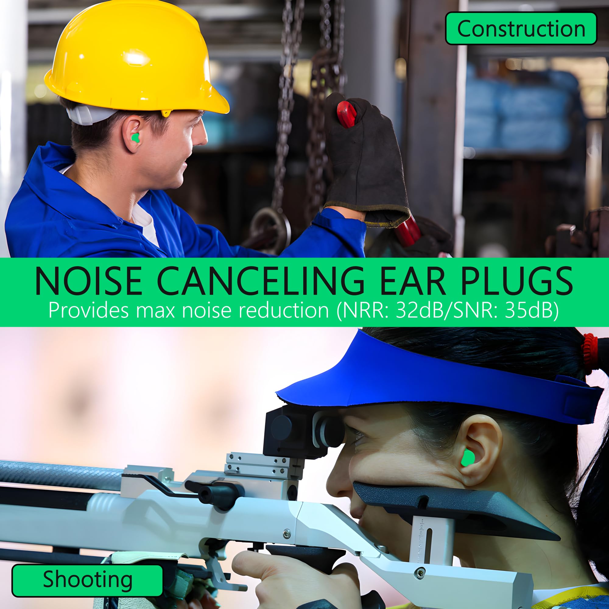 Quality Plugs by Rips – mousse douce pour un confort durable.