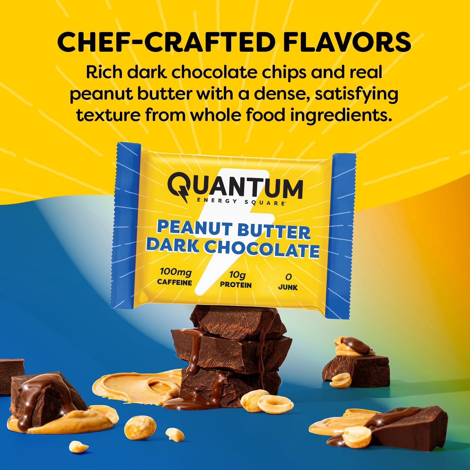 Quantum Energy Square ingrédients végétaux pour une nutrition propre