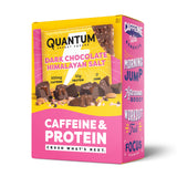 Barre Quantum Energy Squares chocolat noir avec sel rose Himalaya, goût riche et équilibre
