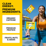 Barre Quantum Energy Squares, ingrédients à base de plantes.