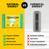 Quantum Energy Squares apporte 10 g de protéine par portion.