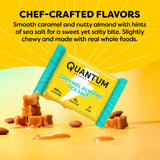 Quantum Energy Squares vegan et sans gluten pour une collation propre.