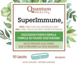 Quantum Health Super Immunité+ - Capsules végétariennes faciles à avaler au quotidien.