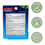 Quantum Lip Clear Lysine+ en tube, application pratique pour calmer l'irritation.