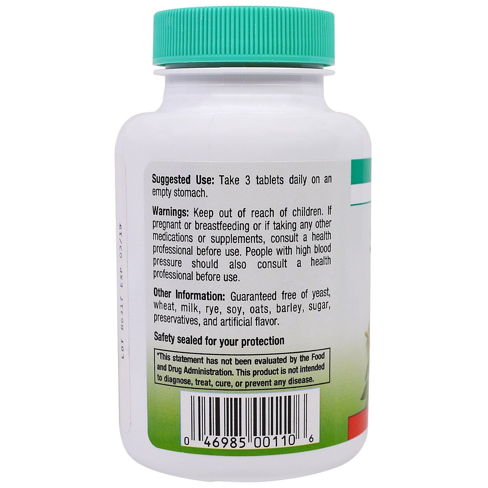 Quantum Lysine Plus – emballage élégant avec mode d'emploi et confort d’ingestion.