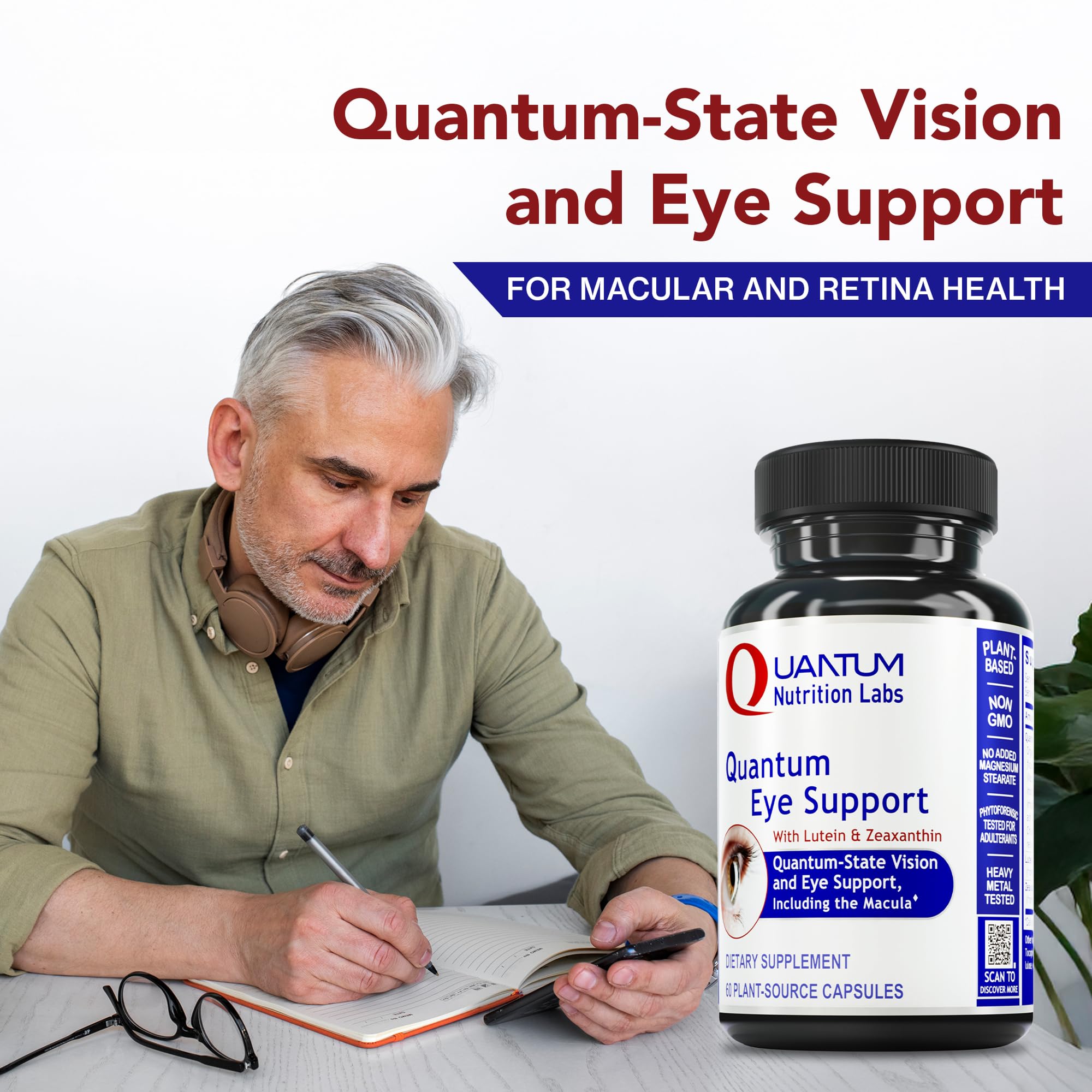 Quantum Nutrition Lutéine-zéaxanthine-capsules – capsules pour soutenir la macula et la vision