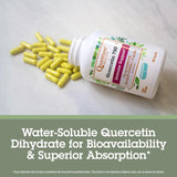 Quantum Quercétine 750 mg : emballage durable et design lisible.