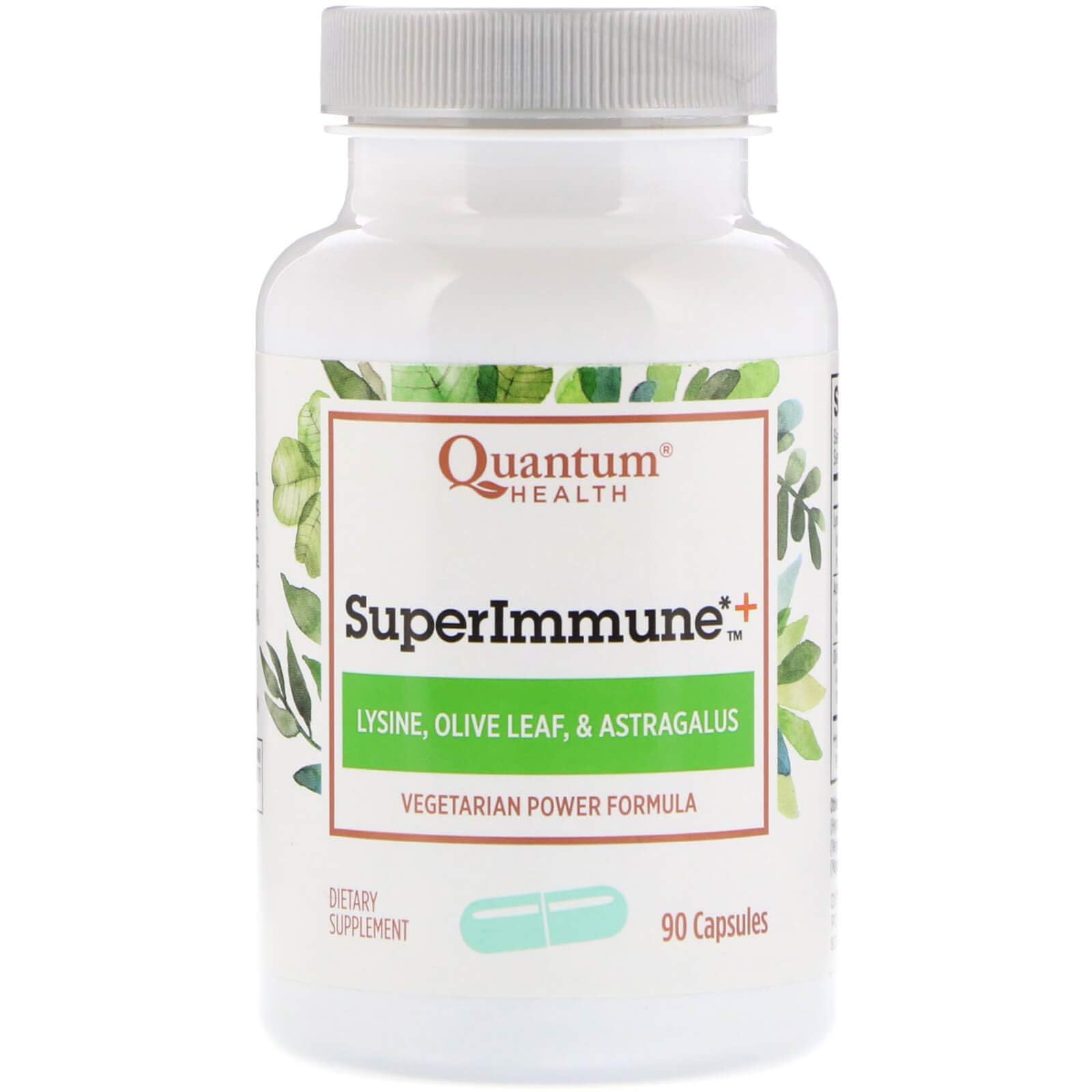 Quantum Super Immune+, capsules végétariennes, pour une routine quotidienne et un soutien potentiel de l'immunité.
