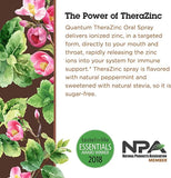 Quantum TheraZinc: extraits échinacée et sureau pour un soutien naturel potentiel.