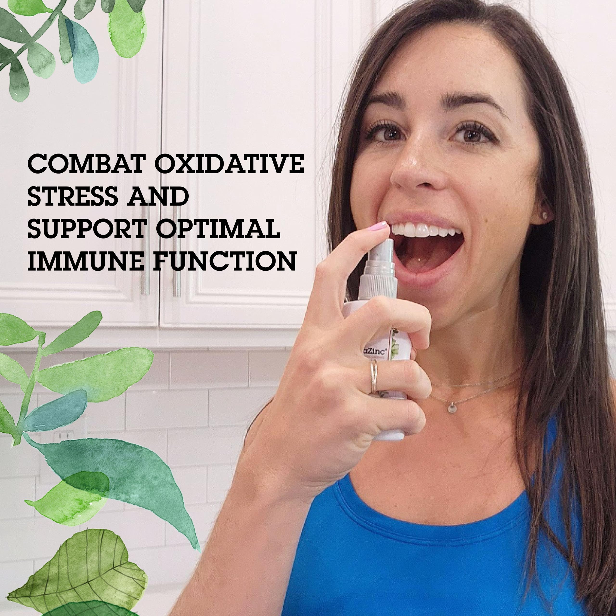 Quantum TheraZinc Spray est sans sucre et édulcoré à la stevia.