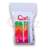 Qartz menthe polissage dentaire, 14 gobelets prêts pour un mois d’utilisation.