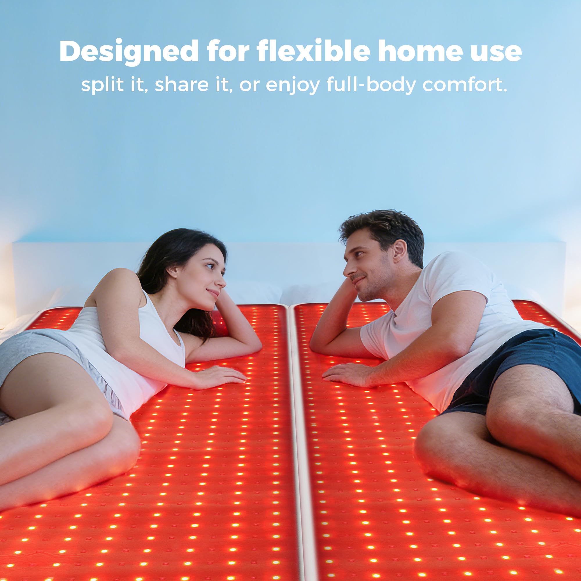 Quasar MD Tapis Mint Bleu – entretien facile, tissu résistant à la sueur et aux déversements.