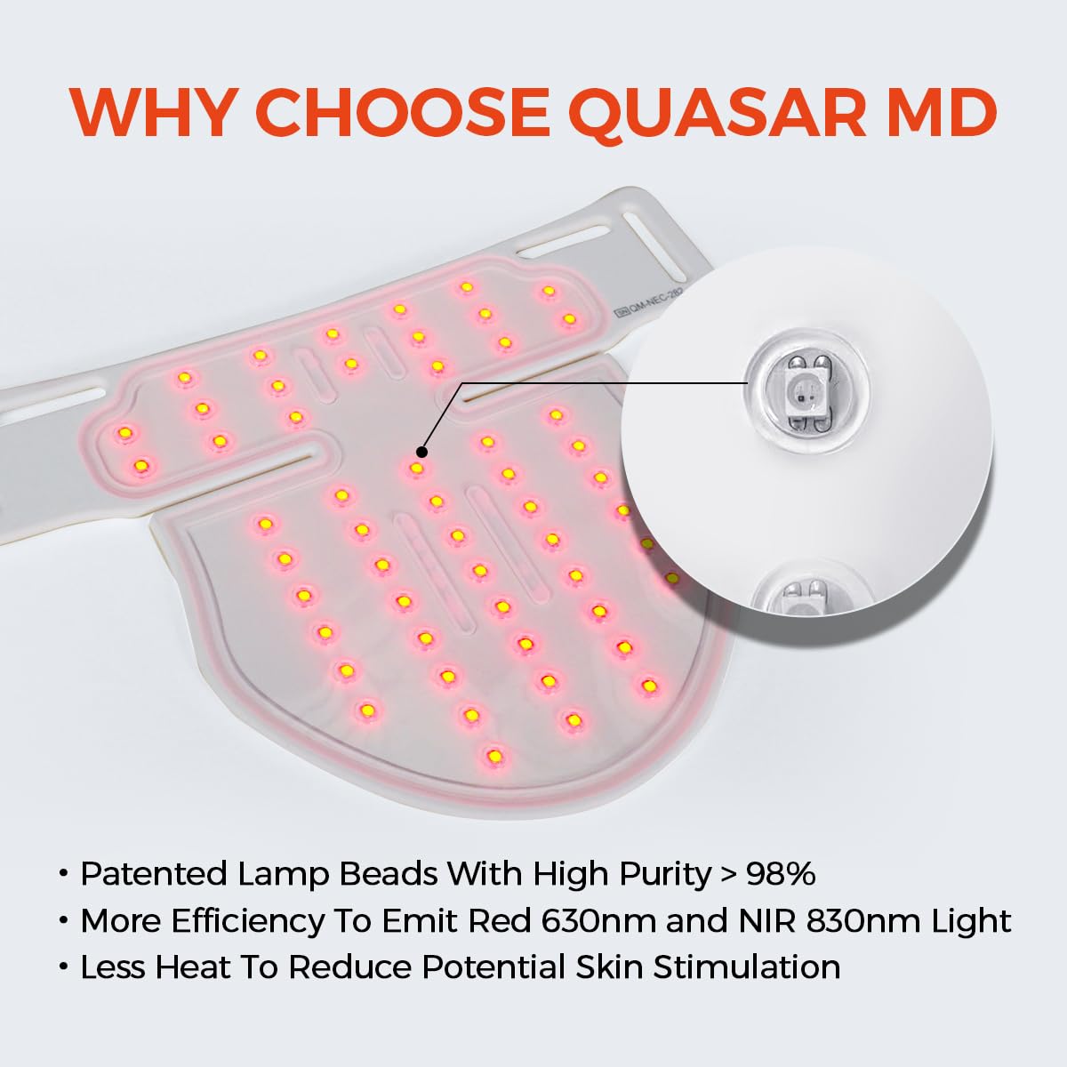 Quasar MD usage 3 à 4 fois par semaine pour peau plus lumineuse