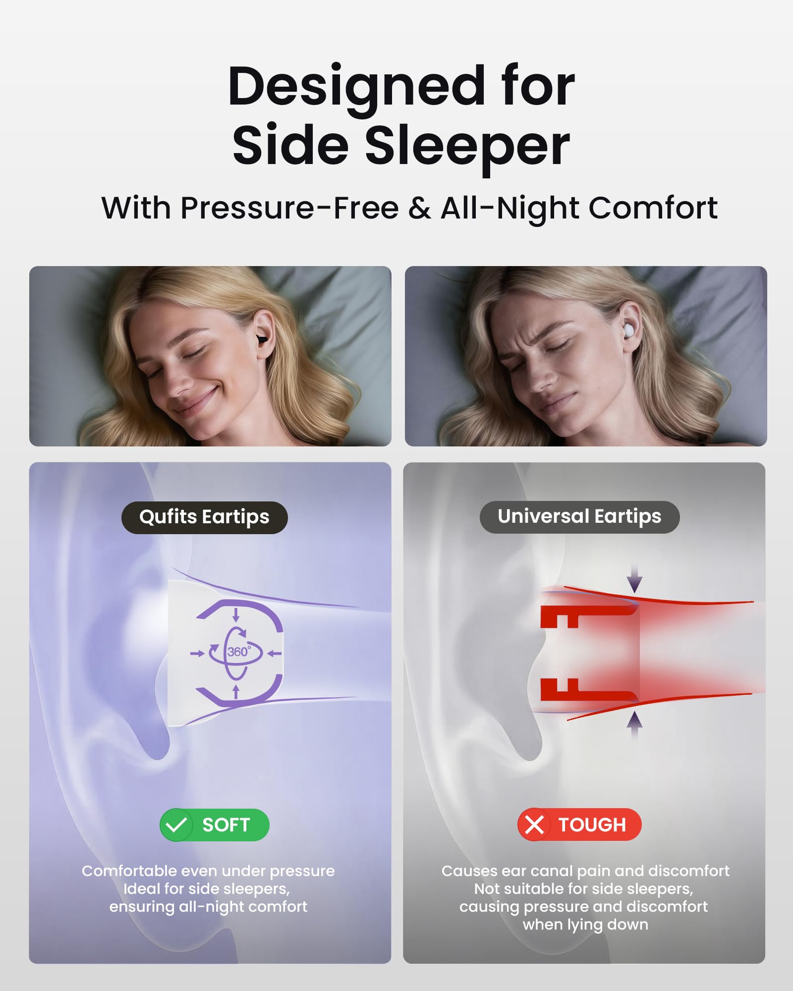 QubitPulse Dream tailles S à XL pour ajustement personnalisé.