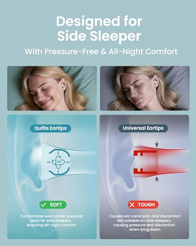 QubitPulse Dream embouts Qufits L assurant un ajustement sûr et sécurisé.