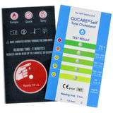 QuCare accessoires kit cholesterol, tout le nécessaire pour le test à domicile.