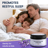 QUELTIS crème magnésium lavande — parfum relaxant, favorise une routine nocturne calme.