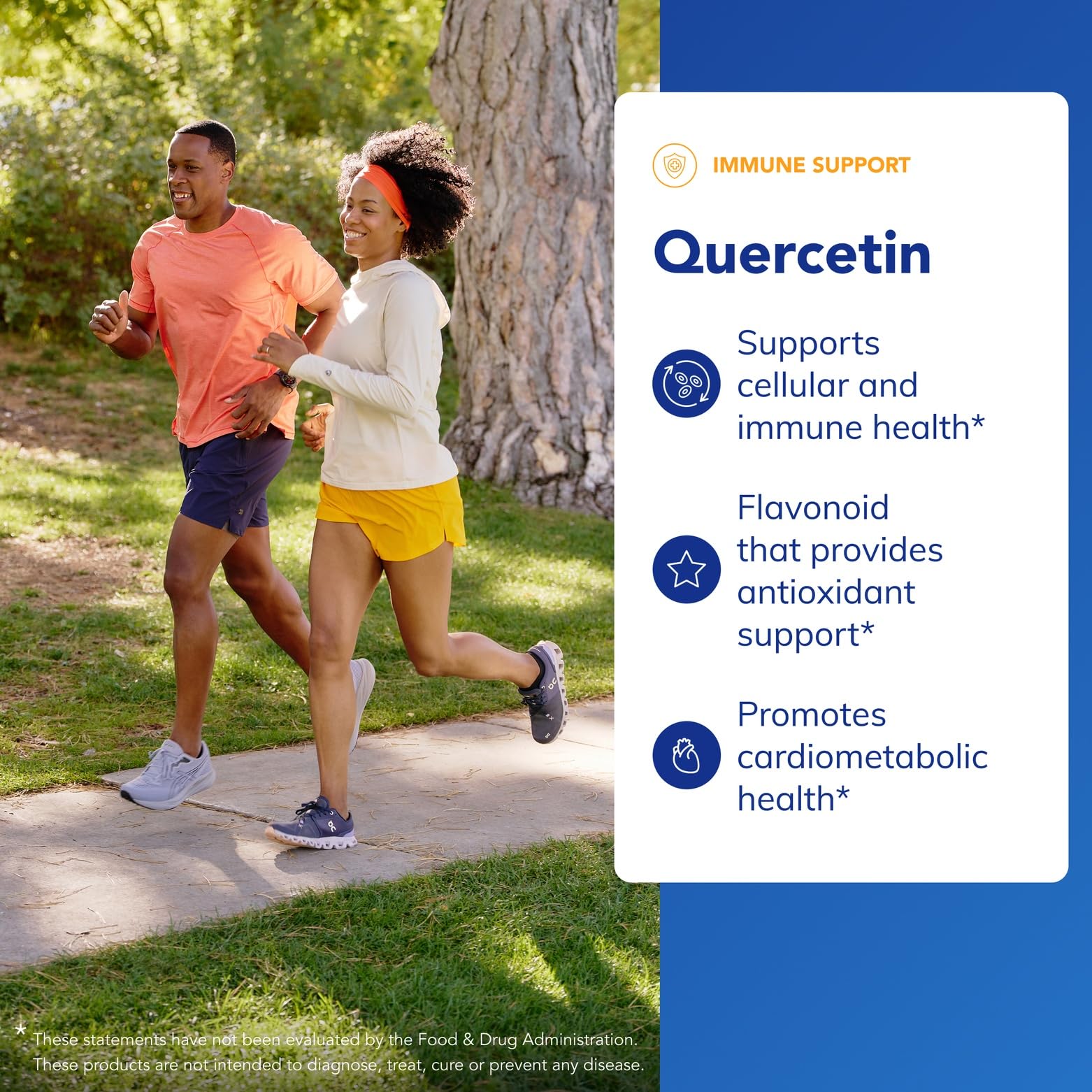 Gélules Quercétine faciles à avaler pour usage quotidien.