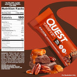 Barre Quest texture croustillante et moelleuse, idéale en collation.