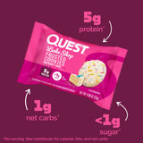 Quest biscuits-protéine centre-moelleux, texture tendre