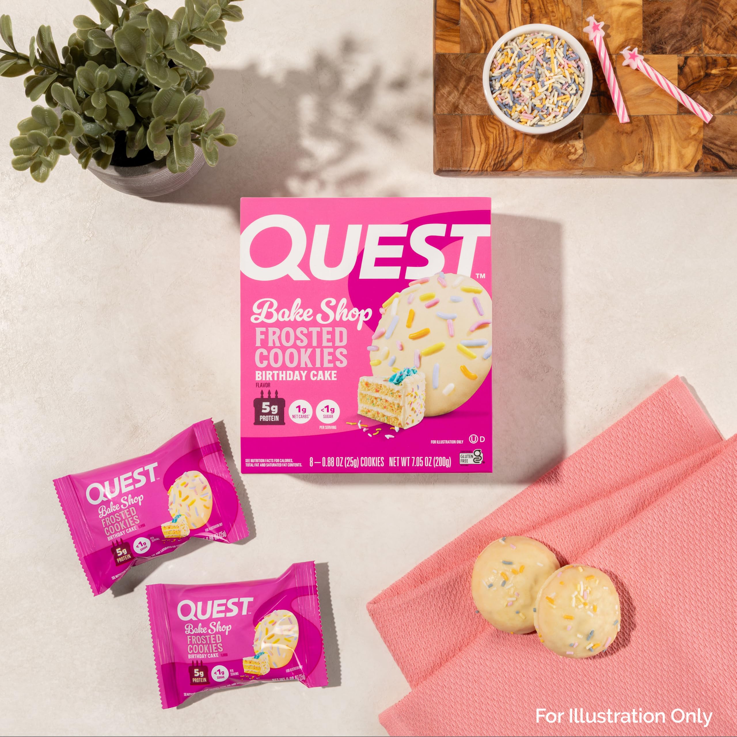 Quest protéines complètes et fibres par portion, collation nourrissante