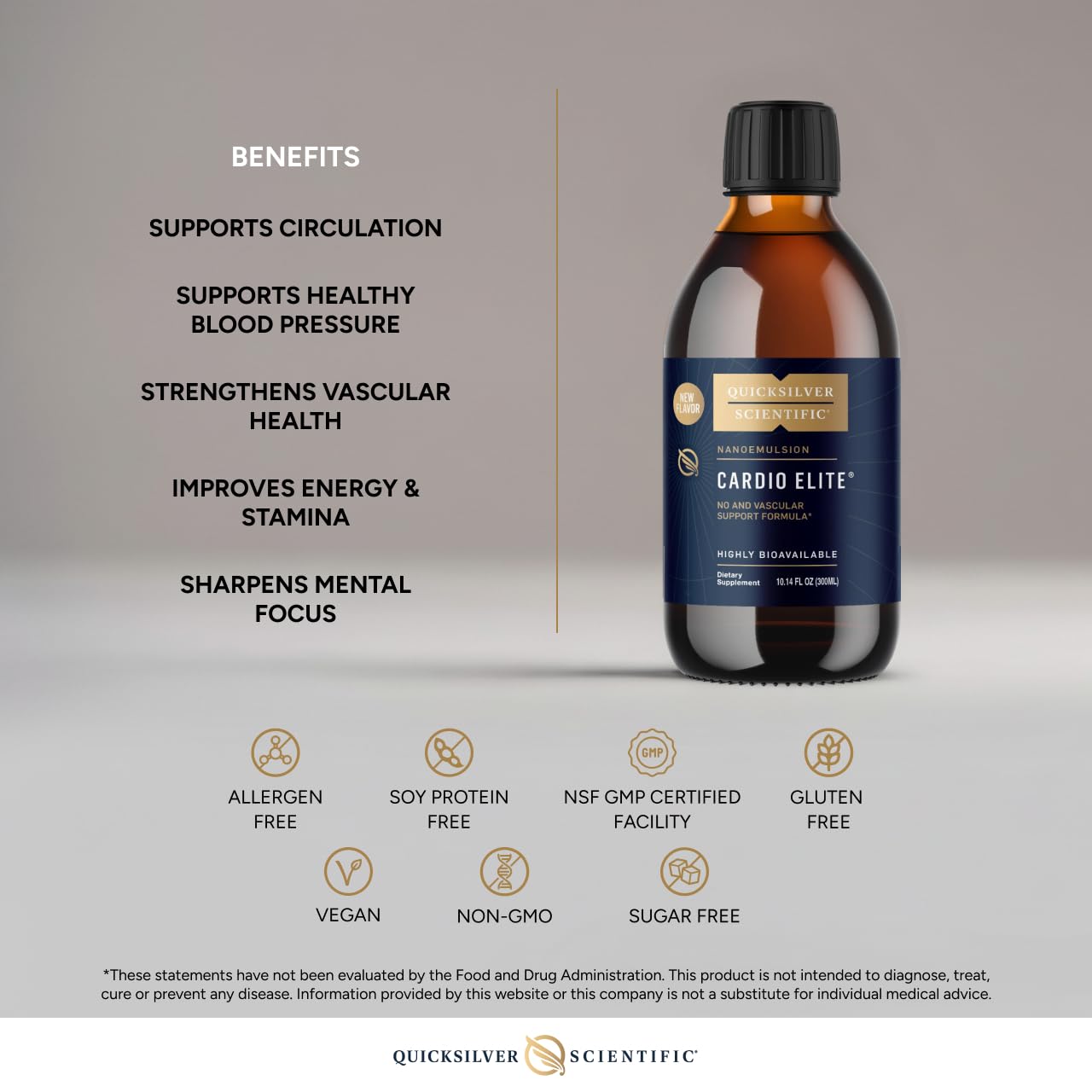 Quicksilver Cardio Elite – liposomes rapides pour une absorption efficace