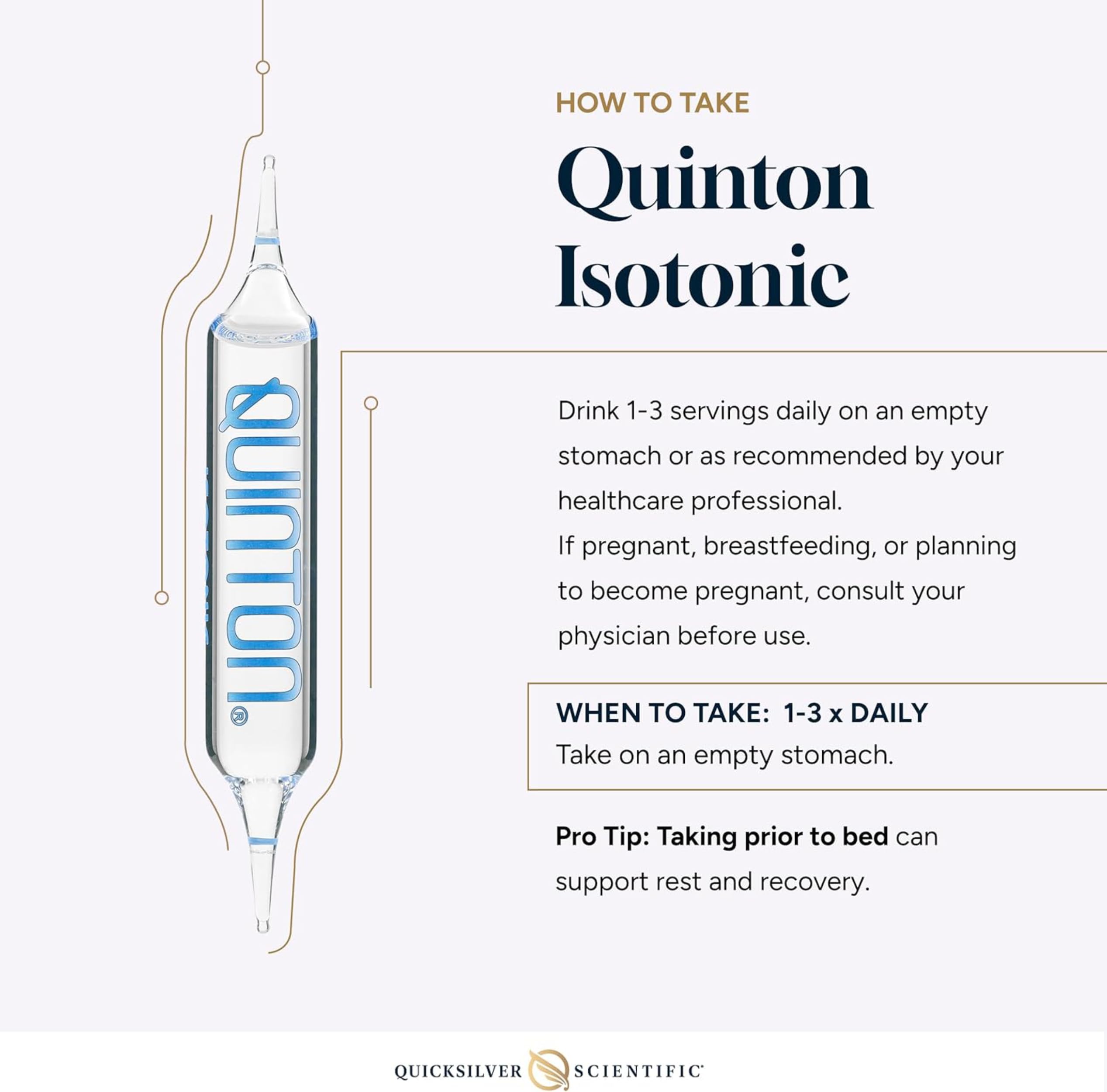 Quinton 30 ampoules usage unique — solution pratique à emporter
