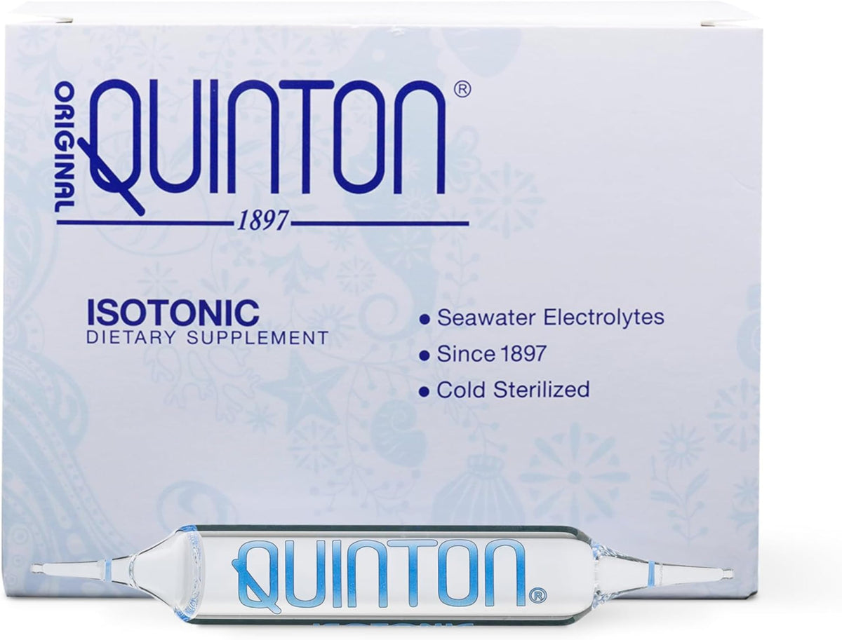 Quicksilver Scientific Quinton ampoules isotoniques — hydratation naturelle