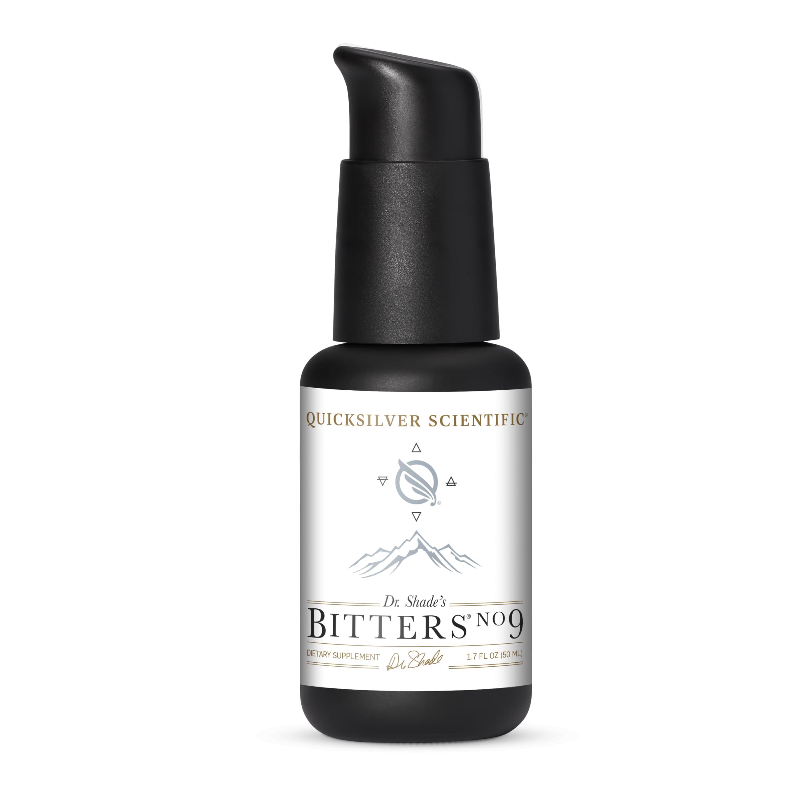 Bitters No. 9 de Quicksilver Scientific : bouteille compacte pour soutien digestif